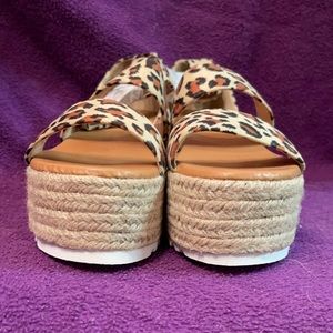 Leopard Espadrille Leopard Vegan